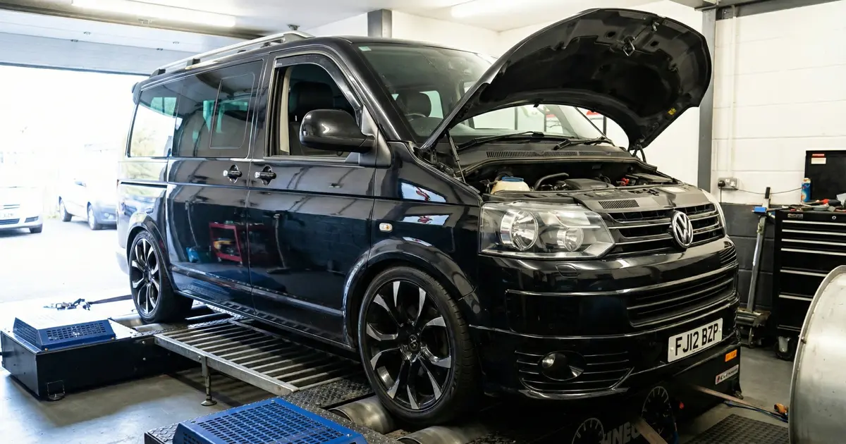2005 VW T5 2.5 Dyno Remap From 130bhp to 207bhp